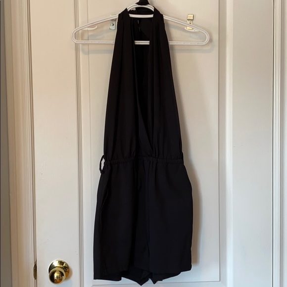 Low back halter romper - Picture 1 of 7